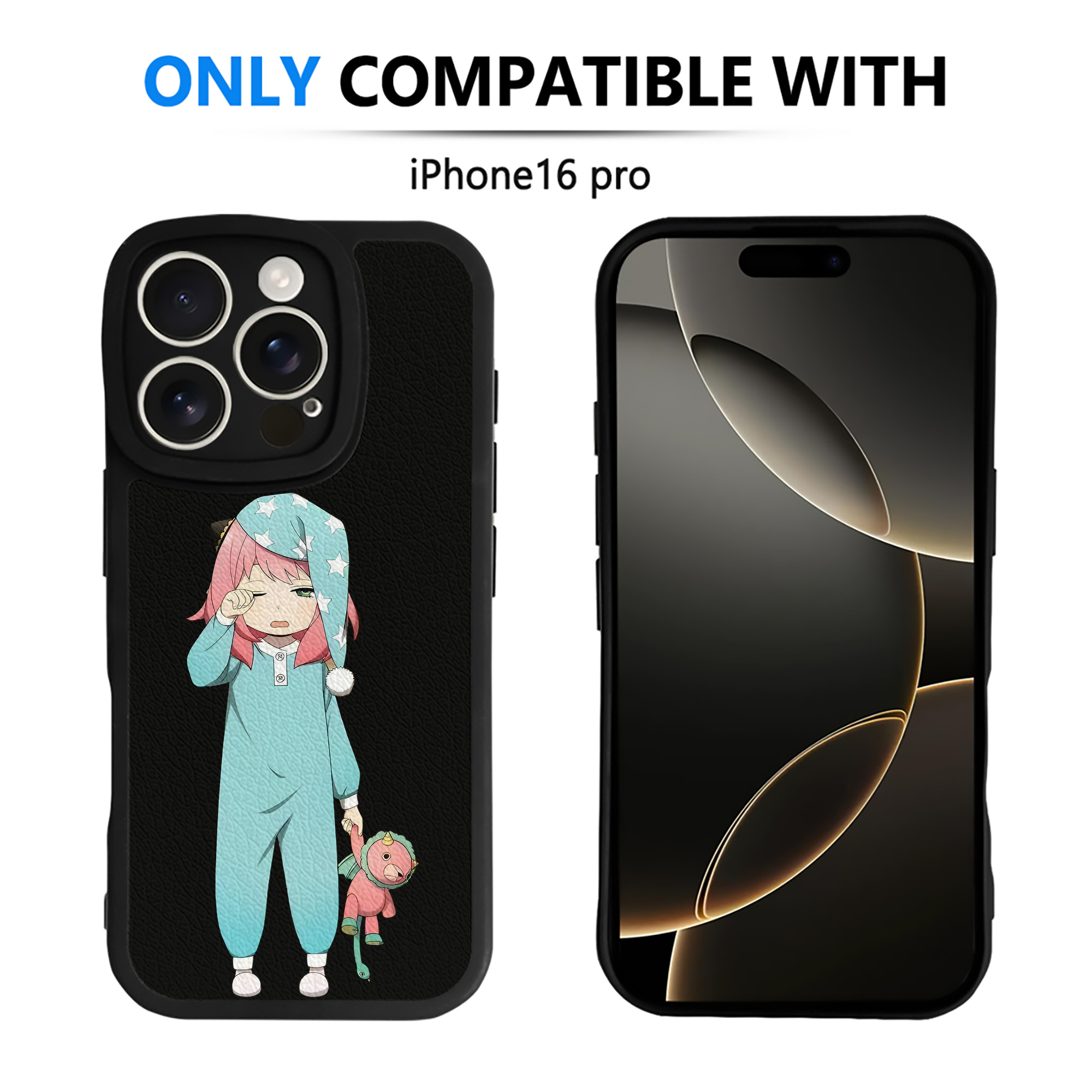 （画像用） SPY×FAMILY间谍家家酒 【iPhone 16シリーズ対応】シリコンスマホケース（レザー調） 材質：シリコン